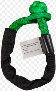 FORCE USA SOFT SHACKLE GREEN 1*50PCS