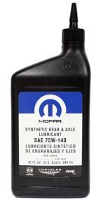 LUBRICANT GEAR 75W140