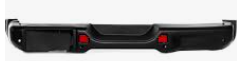 REAR BUMPER FOR JEEP WRANGLER JL - STEEL