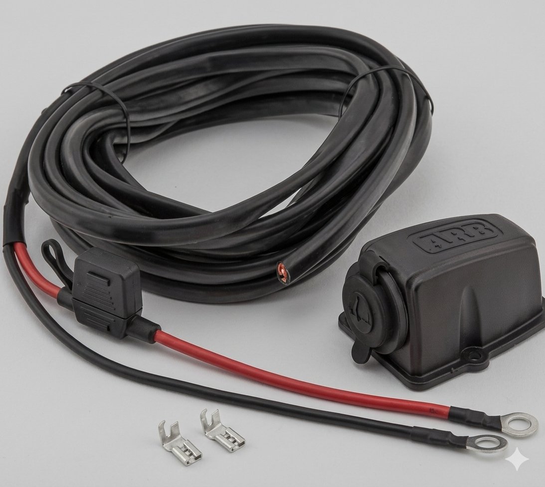 ARB FRIDGE WIRING KIT (6M) THREADED SOCKET