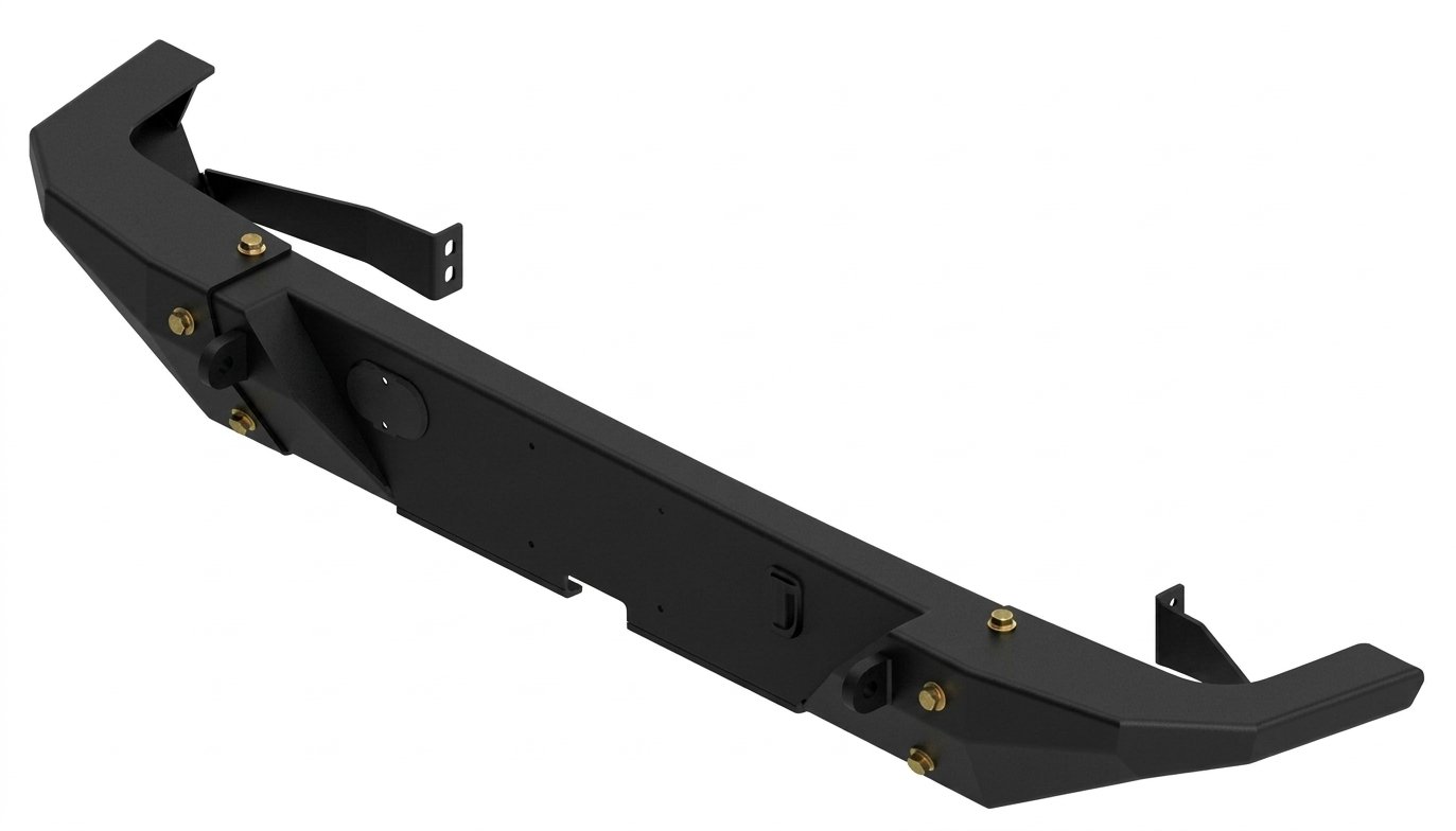 MOE REAR BUMPER JEEP WRANGLER JL - ALUMINUM