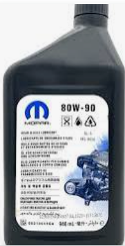 GEAR AND AXLE OIL 80W-90 1L
