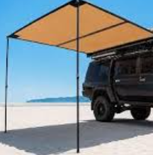 ARB ALUM AWN W/LIGHT 2500 X 2500 BLACK